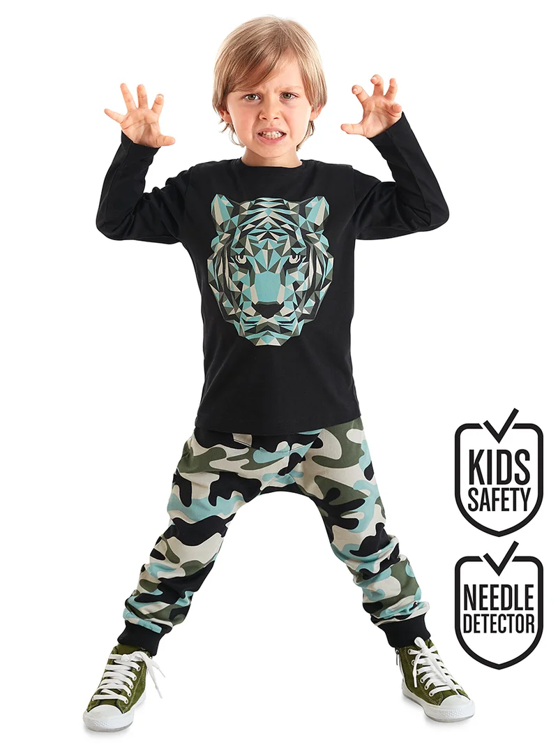 MSHB&G Camo Tiger Boy Baggy Set